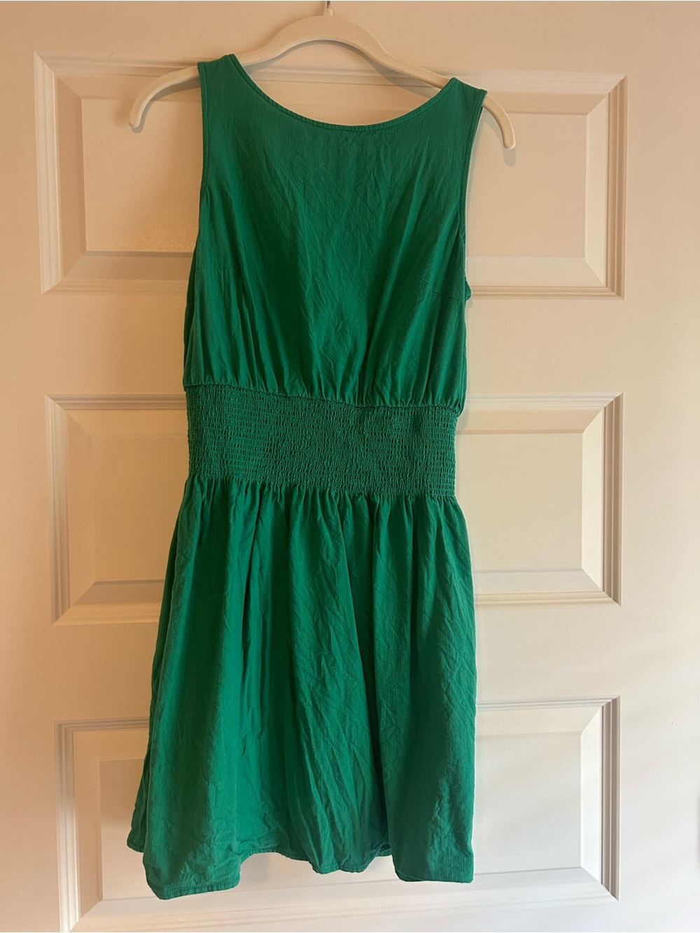 Green Sleeveless Smocked Waist Dress - Universal Thread